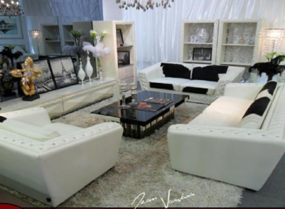 Chesterfield Sofa Set 3+2+1 Seater Armchair Sofa Leather with Pony Skin